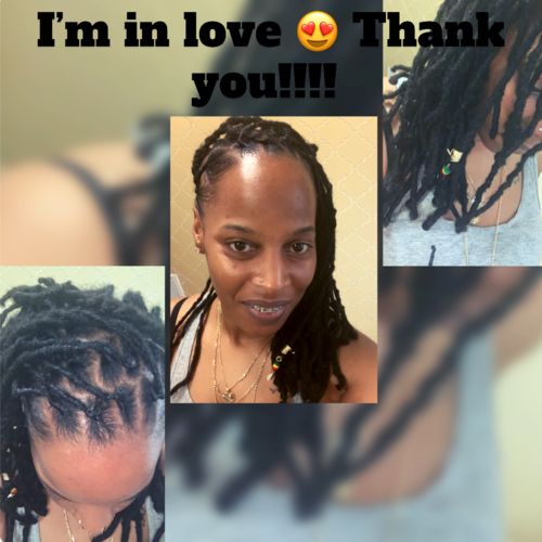 Customer photo review of Starter Locs Detox & Style Box