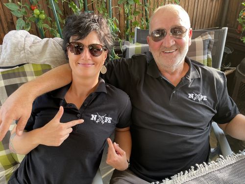 Customer photo review of POLOSHIRT BUBEN / EDLER STICK • NOPE