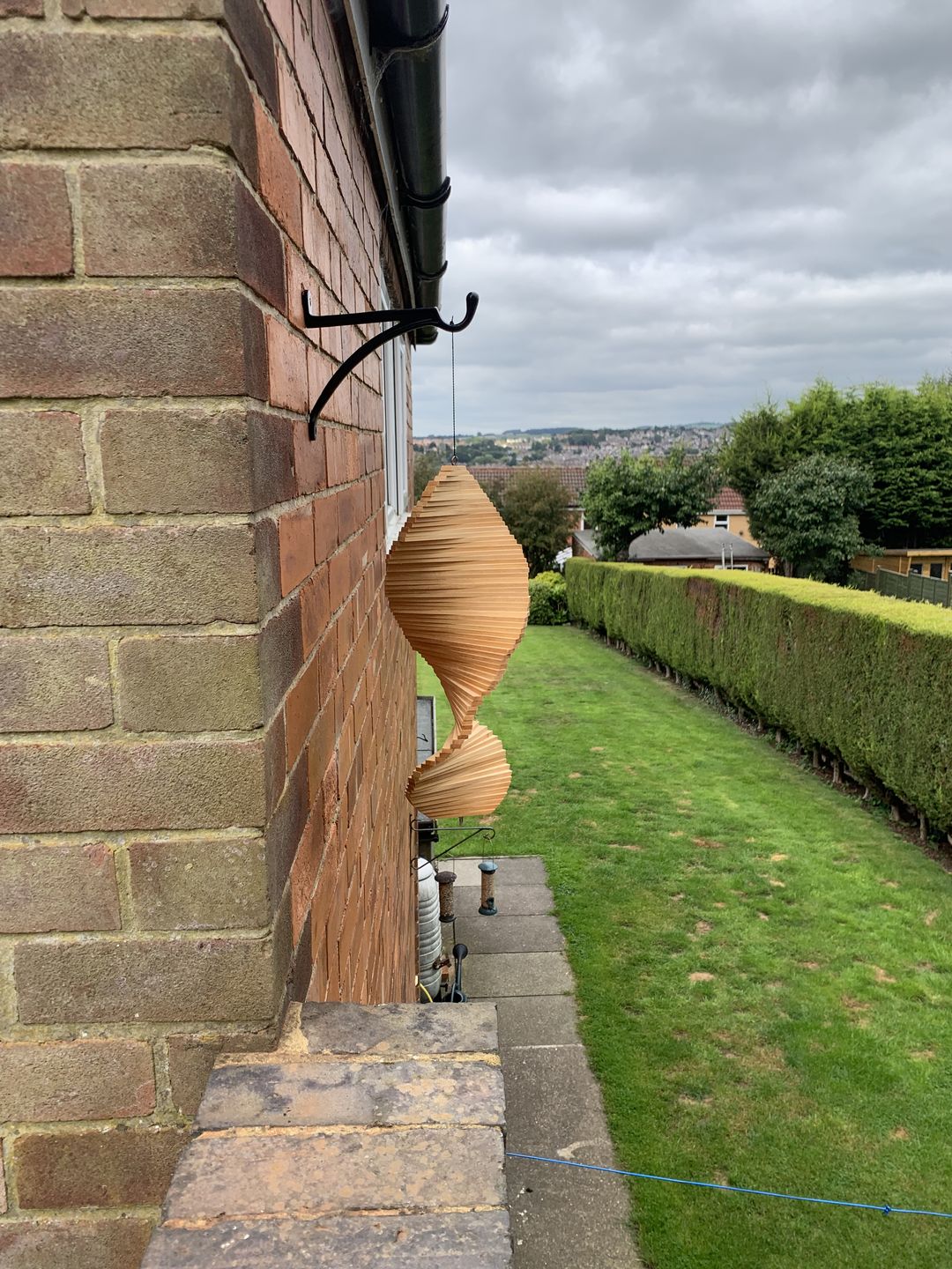 Customer photo review of 7 & 10 Inch Cast Iron Hanging Hook Bracket