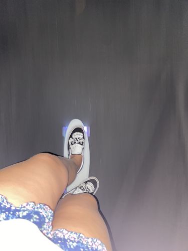 Customer photo review of White Wash 22" Complete (Glow In The Dark Deck  With Light UP Wheels)
