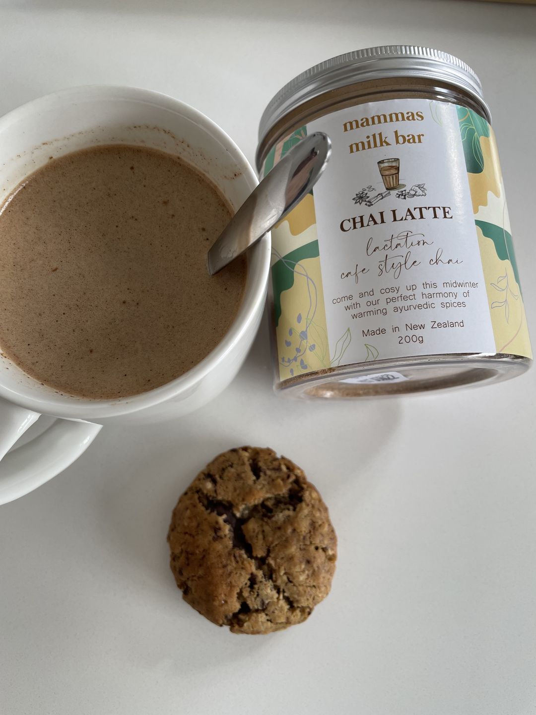 Customer photo review of Lactation Chai Latte