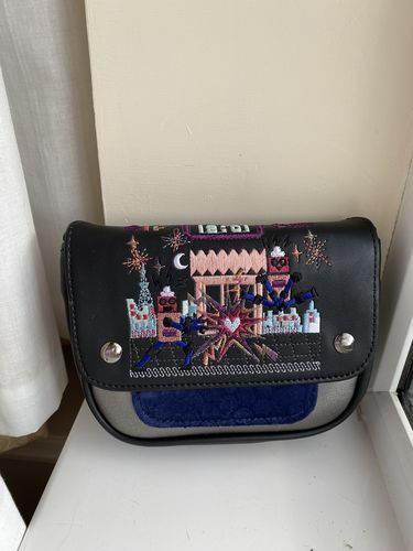 Customer photo review of Candy Crush Handbag