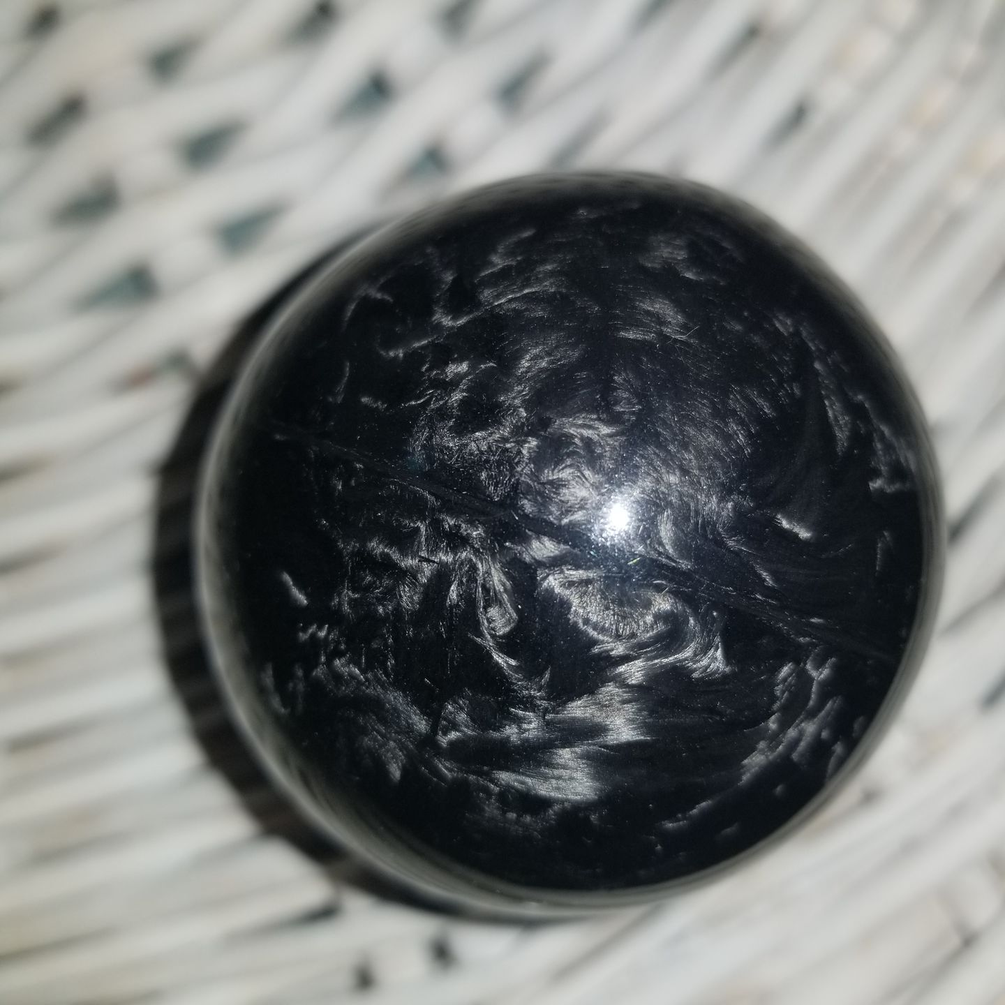 Customer photo review of Forged Carbon Fiber Shift Knob