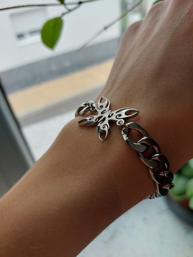 Customer photo review of Tribal Butterfly Bracelet