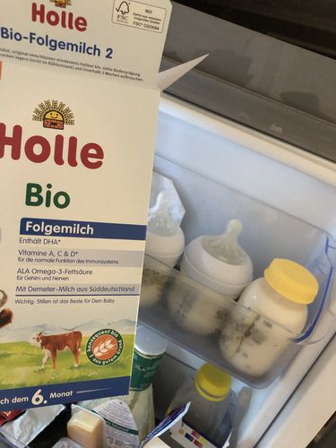 Customer photo review of Holle Cow Stage 2 Organic (Bio) Follow-on Infant Milk Formula (600g), 1 Box