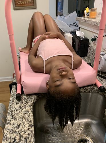 Customer photo review of Shampoo Mat Deluxe