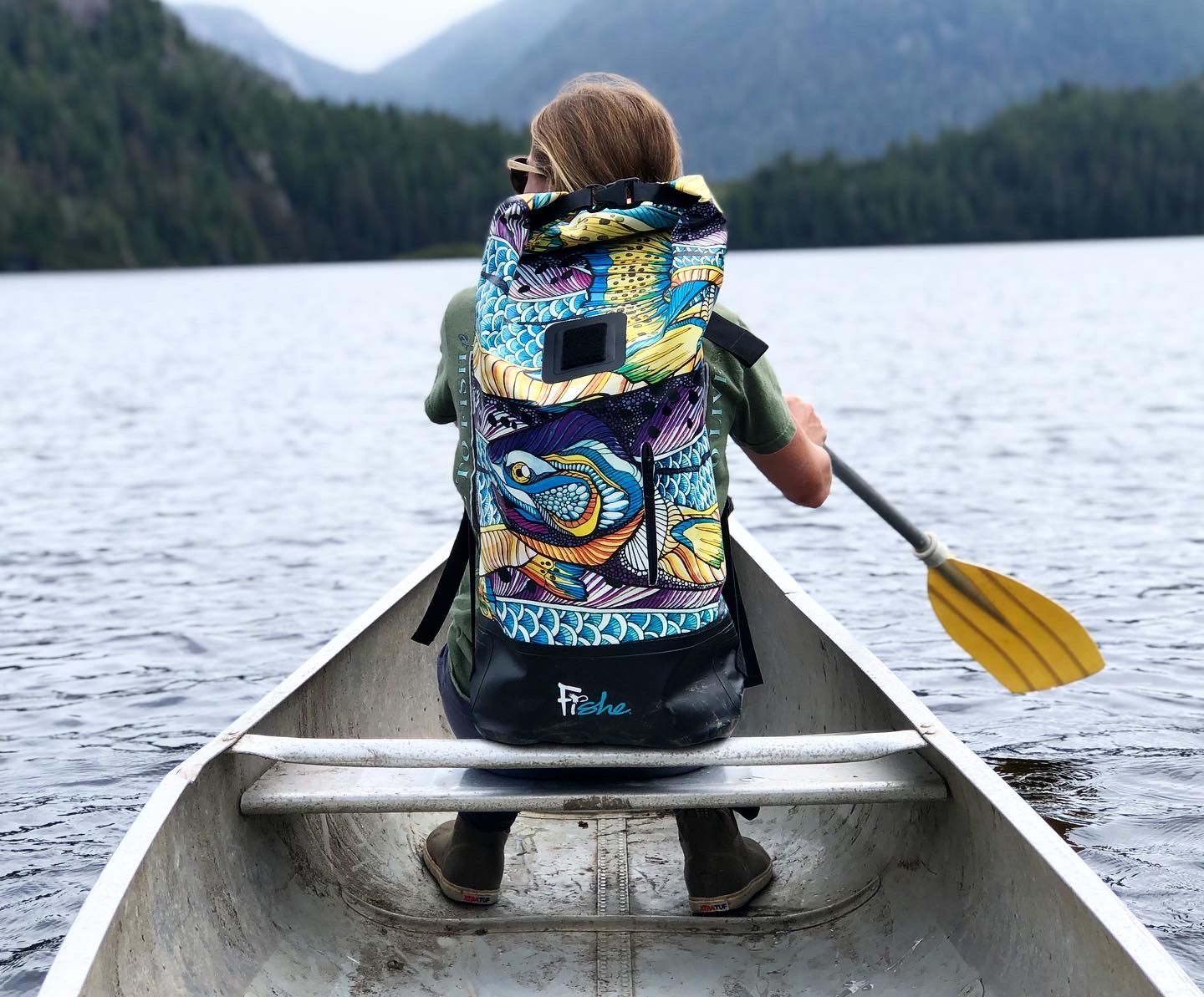 Customer photo review of Kaleido King Dry Bag Backpack