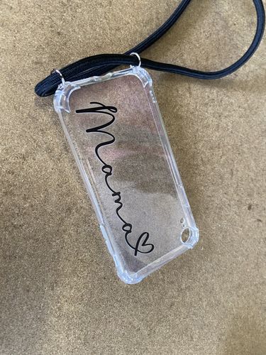 Customer photo review of Handyhülle Personalisiert Name mit Herz