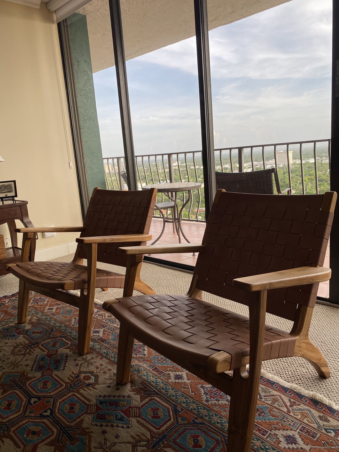 Customer photo review of Masaya Arm Chair, Leather