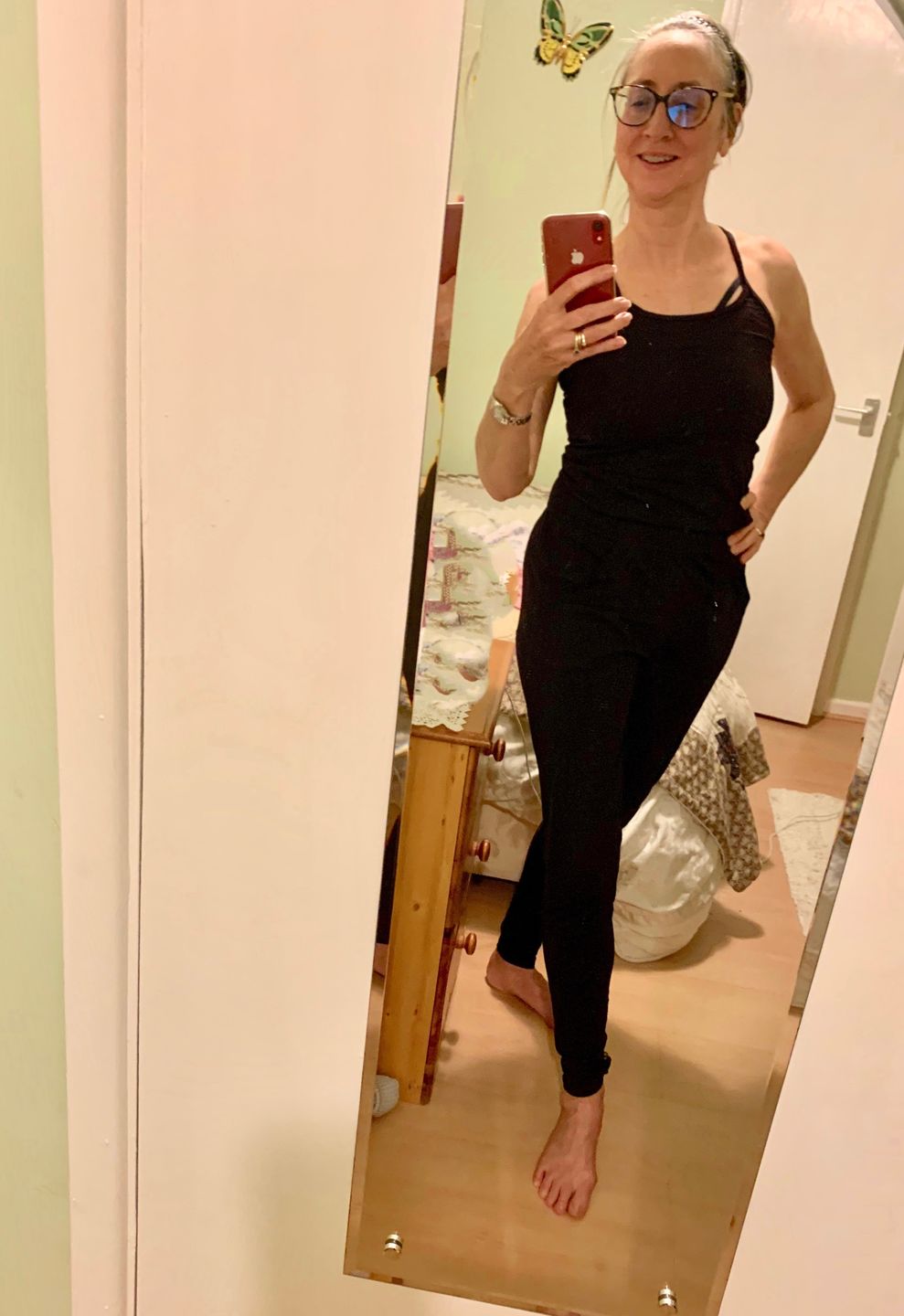 Customer photo review of Long Yoga Jumpsuit
