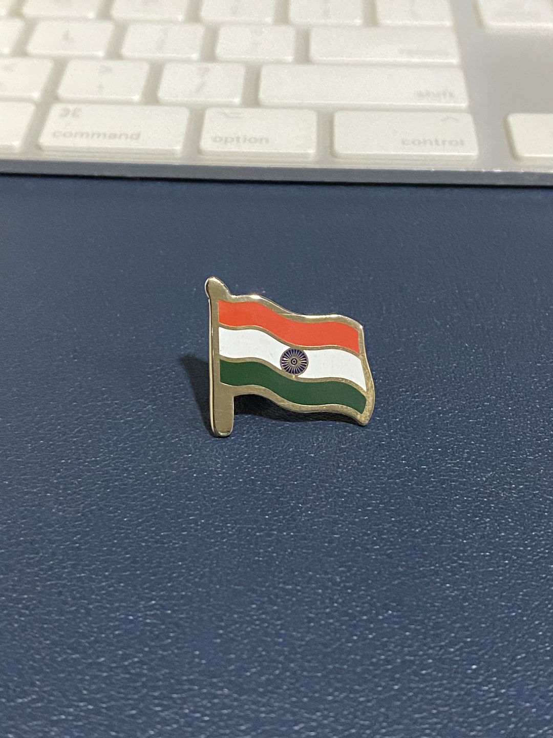 Customer photo review of Lapel Pin Flag