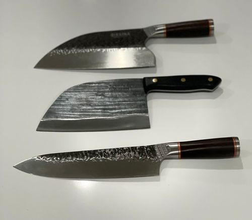 Customer photo review of Nakiri™ - The Original Serbian Sarschach Steel Knife