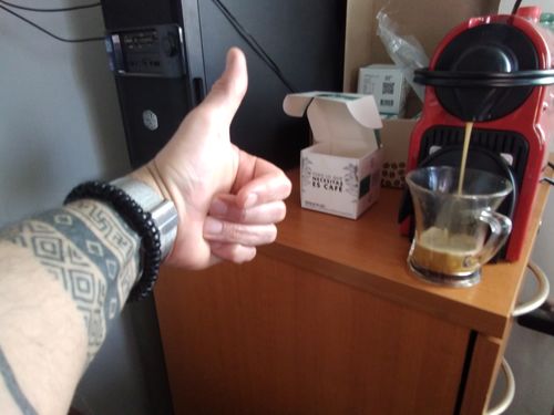 Customer photo review of Cápsulas para Nespresso | BLEND Manizales