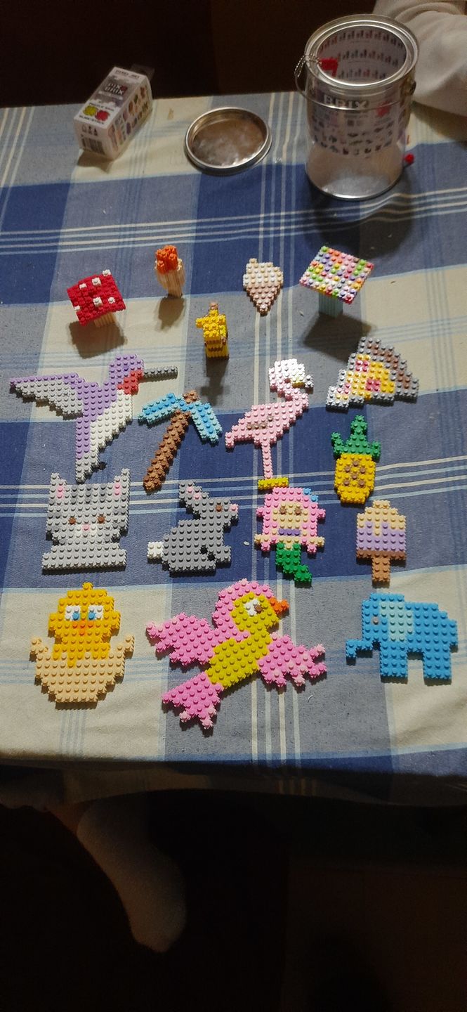 Customer photo review of Contenedor Mix de 1.500 Blocks - Pix Brix