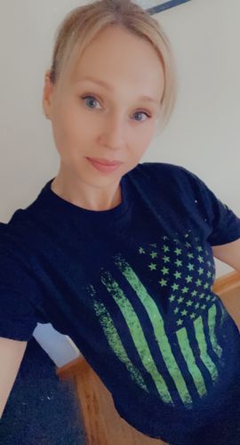Customer photo review of Distressed Flag
