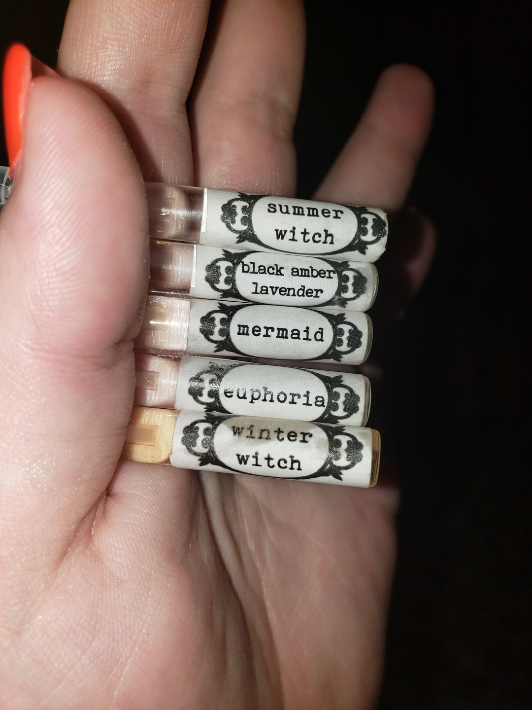 Customer photo review of Perfume Oil - Sample Set
