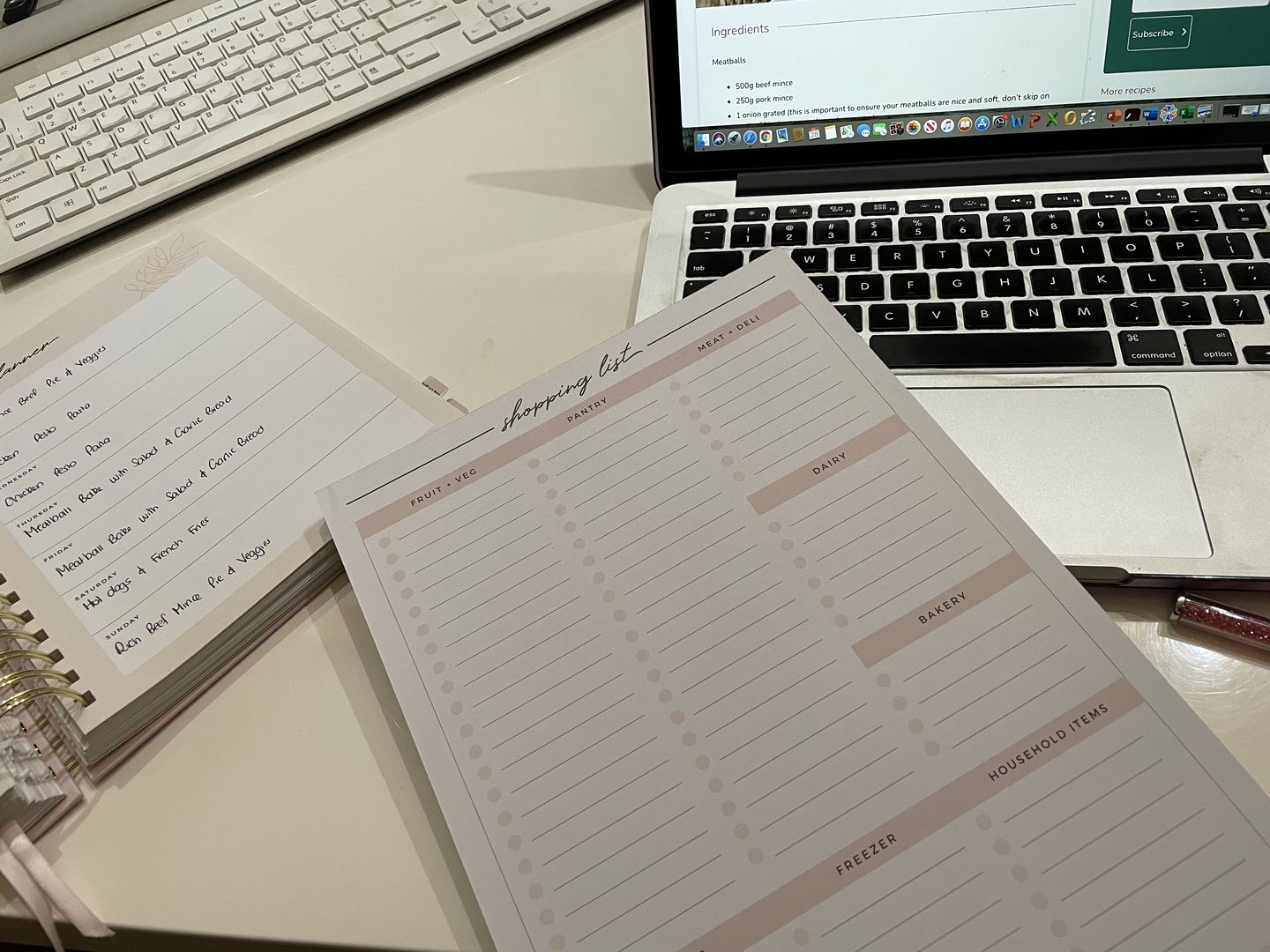 Customer photo review of NEW Shopping List