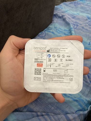 Customer photo review of OMNIPOD DASH: 10 DASH podova