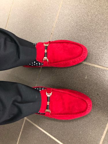 Customer photo review of Designer Leather Soft Moccasin