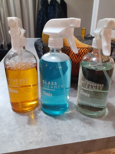 Customer photo review of Dazz Home Cleaning Kit