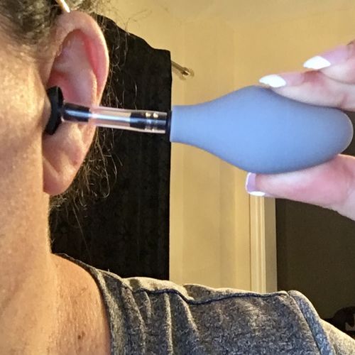 Customer photo review of Zōk- Naturally Reduce Pressure and Tension Inside the Head