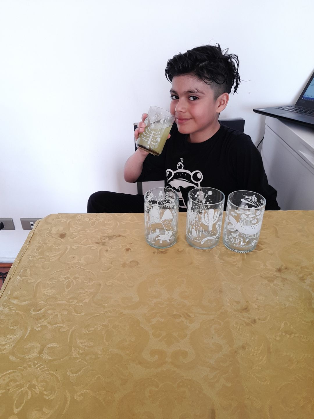 Customer photo review of Flora & Fauna Juego de 4 Vasos