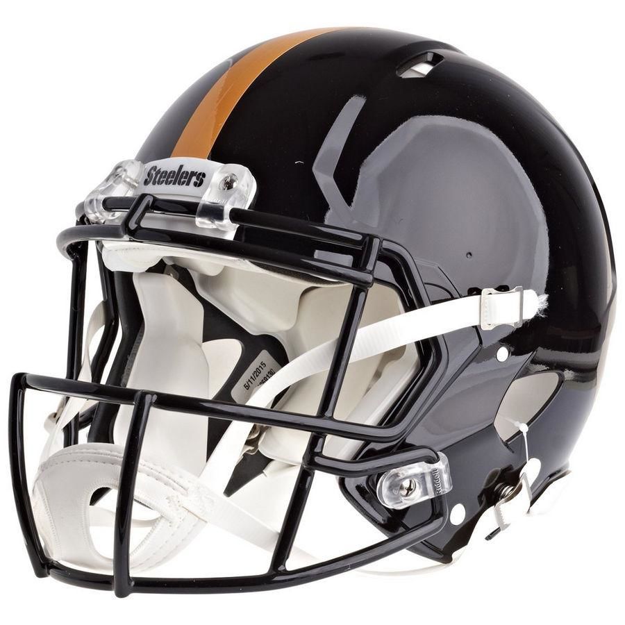 Customer photo review of Pittsburgh Steelers Riddell Revolution Speed Authentic Football Helmet