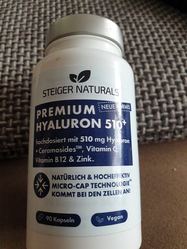 Customer photo review of Hyaluronsäure Kapseln Premium 510 + Vitamin Komplex | 90 Kapseln für 3 Monate