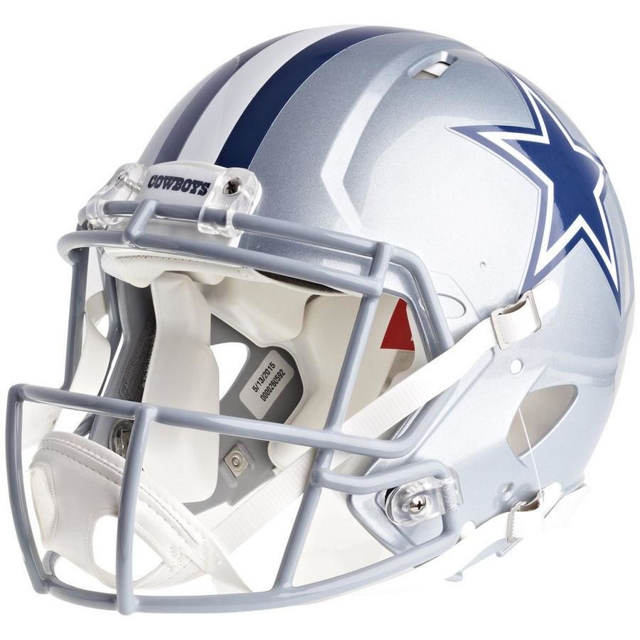 Customer photo review of Dallas Cowboys Riddell Revolution Speed Authentic Football Helmet
