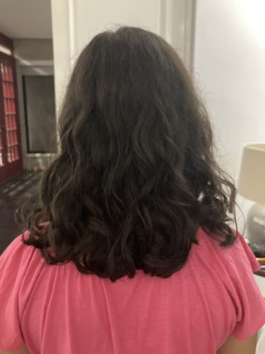 Customer photo review of Leave-in Curl Conditioner