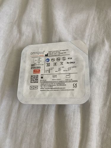 Customer photo review of OMNIPOD DASH: 10 DASH podova