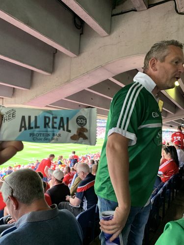 Customer photo review of Choc Sea Salt Protein Bar