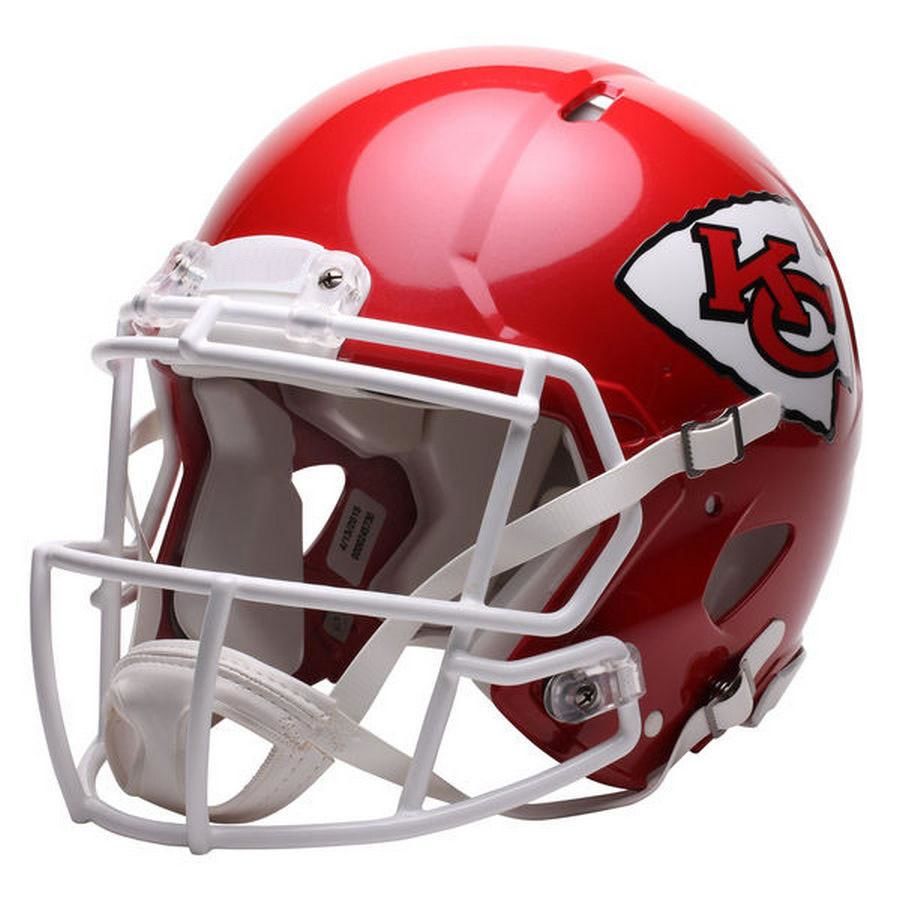 Customer photo review of Kansas City Chiefs Riddell Revolution Speed Authentic Football Helmet