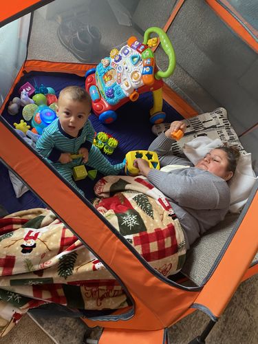 Customer photo review of Pop N' Go® Playpen