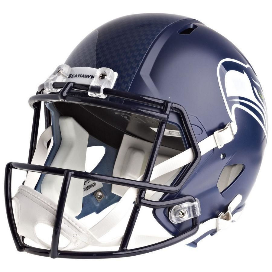 Customer photo review of Seattle Seahawks Riddell Speed Full Size Replica Football Helmet