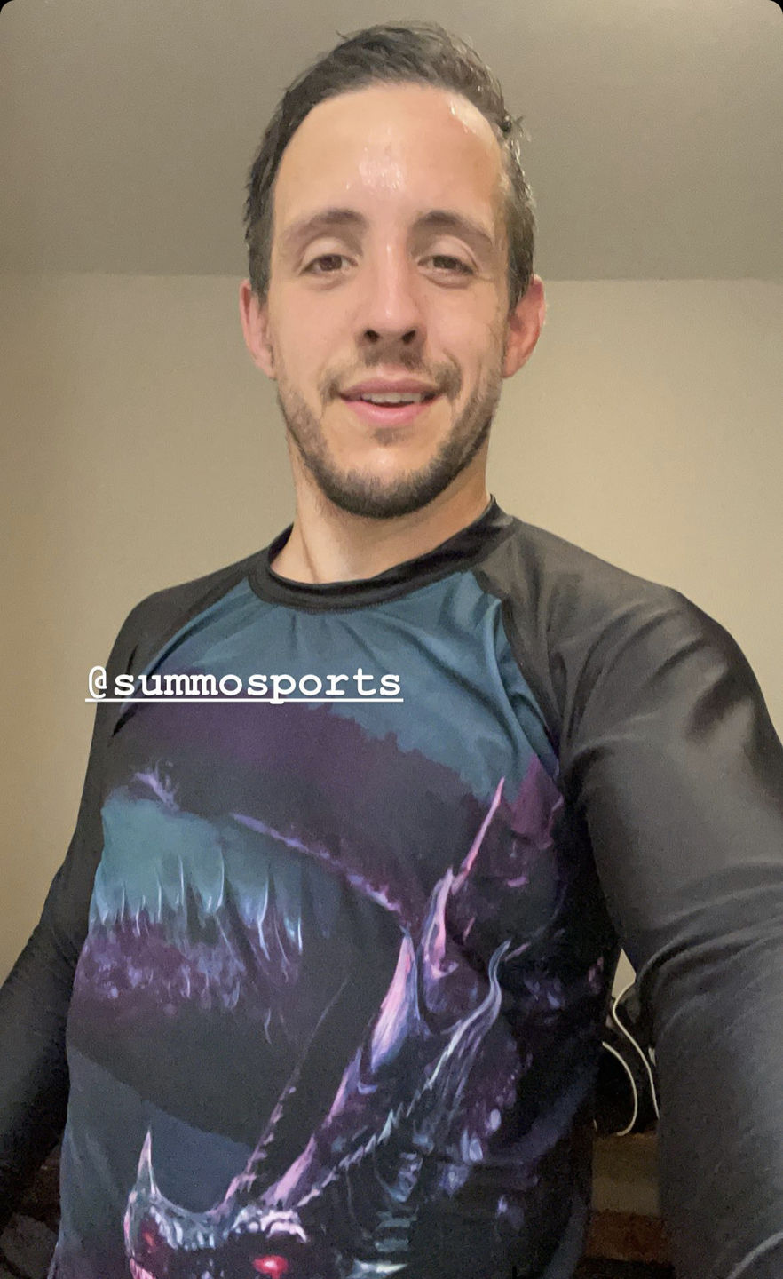 Customer photo review of Dragon Warrior Premium Rashguard
