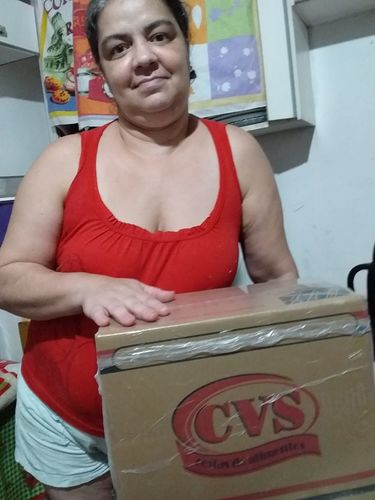 Customer photo review of Cesta Básica Econômica Plus