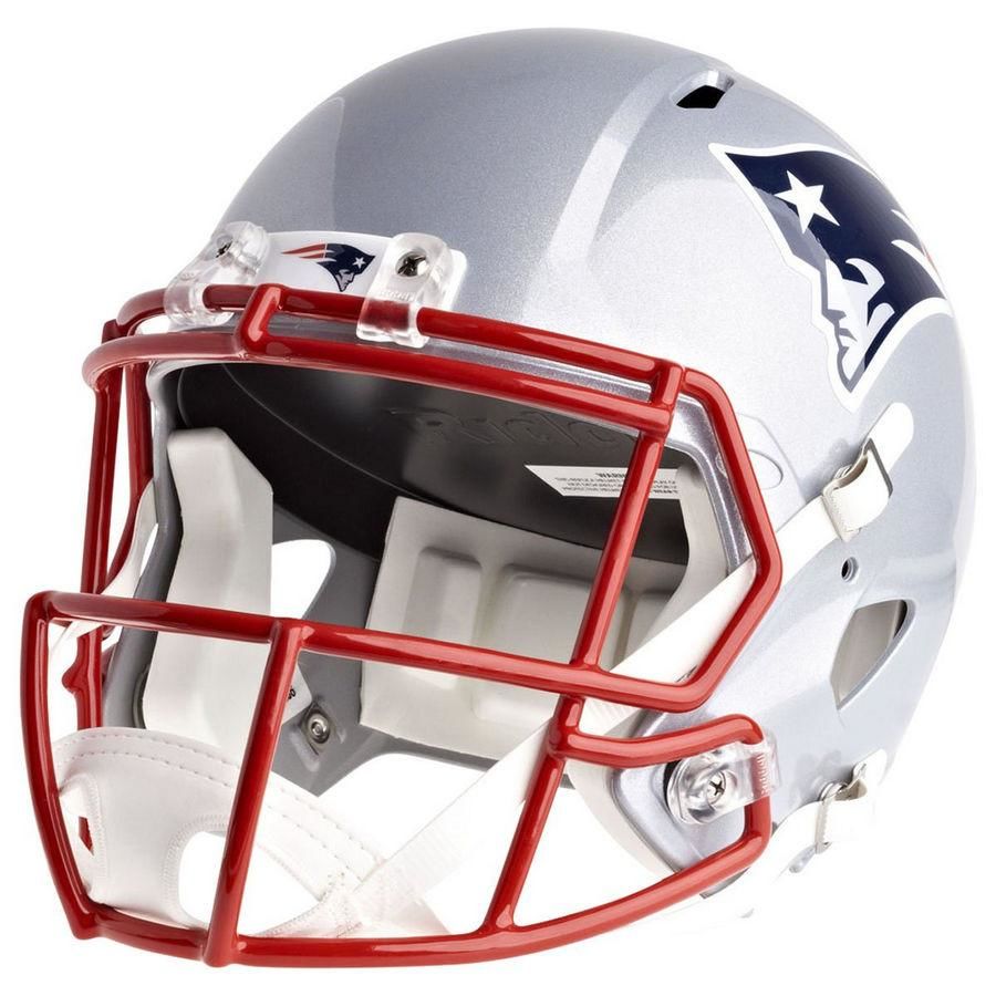 Customer photo review of New England Patriots Riddell Speed Full Size Replica Football Helmet