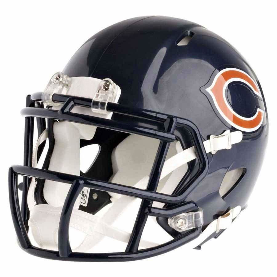 Customer photo review of Chicago Bears Riddell Speed Mini Football Helmet