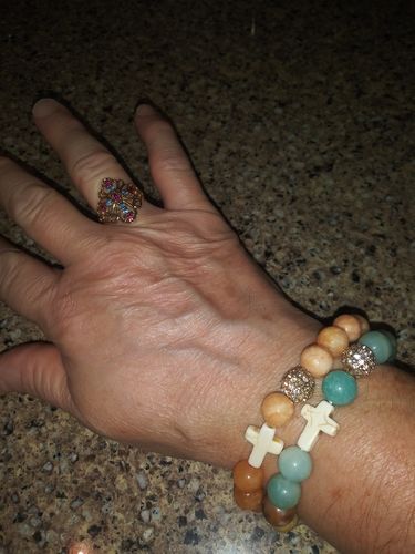 Customer photo review of ' Thou Art with Me ' - Amazonite