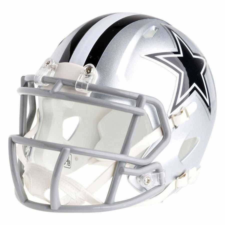 Customer photo review of Dallas Cowboys Riddell Speed Mini Football Helmet