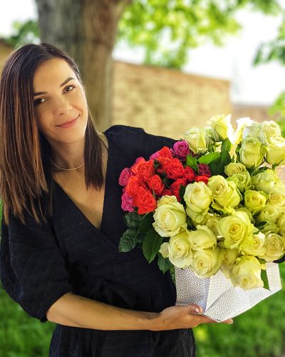 Customer photo review of Mariah solitaire mini pearl choker