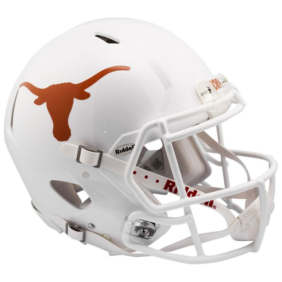 Customer photo review of Texas Longhorns Riddell Speed Full Size Replica Football Helmet