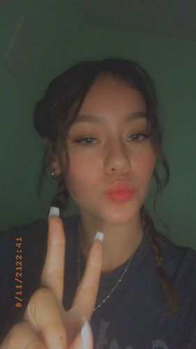 Customer photo review of Unicoeye Ocre Prescription Contact Lenses