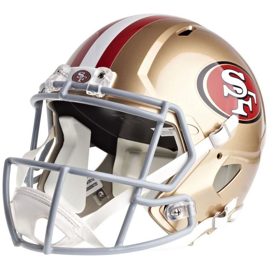 Customer photo review of San Francisco 49ers Riddell Speed Full Size Replica Football Helmet
