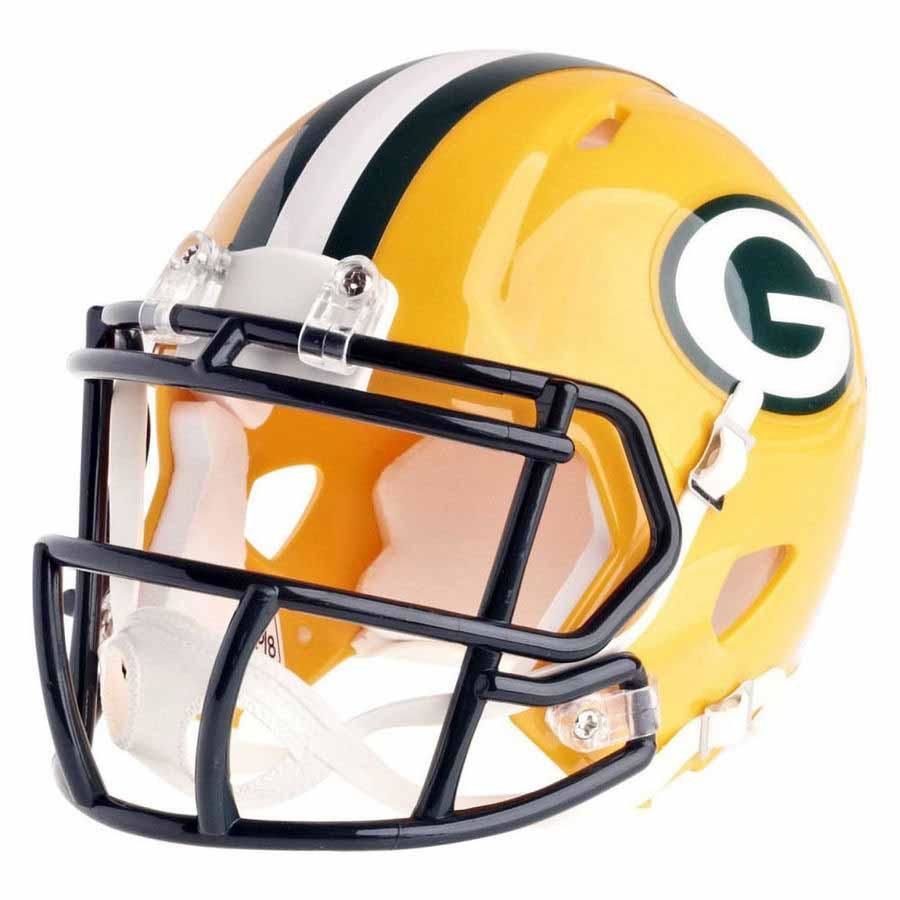 Customer photo review of Green Bay Packers Riddell Speed Mini Football Helmet
