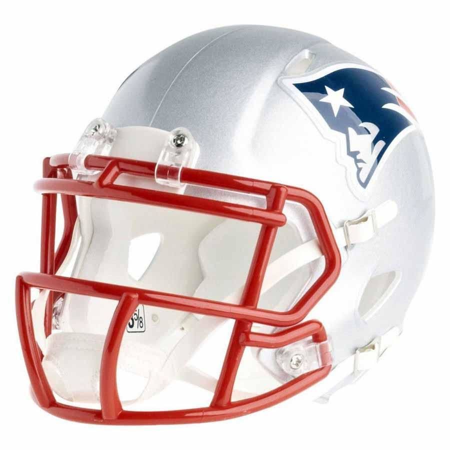 Customer photo review of New England Patriots Riddell Speed Mini Football Helmet