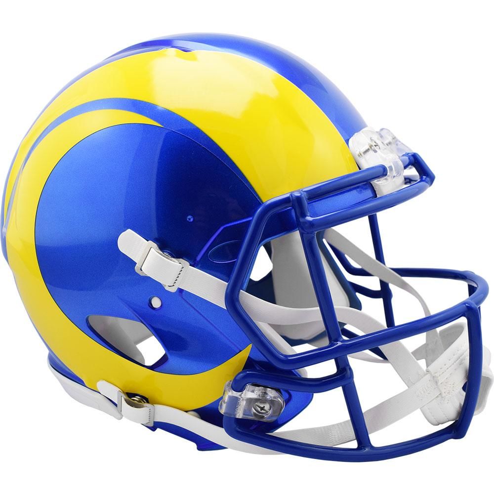 Customer photo review of LA Rams Riddell Speed Authentic Football Helmet