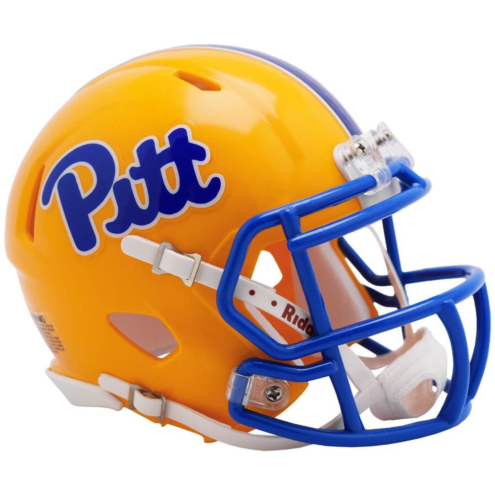 Customer photo review of Pittsburgh Panthers Riddell Speed Mini Football Helmet