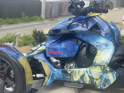 Customer photo review of Can Am BRP Ryker 2019 Sport Bike Graphics